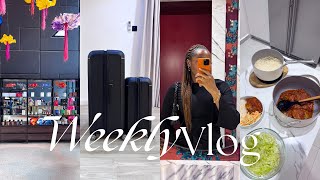 WEEKLY VLOG: TRAVEL PREP WITH ME + PACKING + COOKING + SHOPPING + BOOKS + NAILS