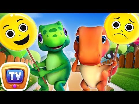 Feeling Song - All  with Jumblikans Dinosaurs - ChuChuTV Toddler Learning Videos