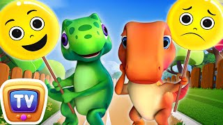 Feeling Song - All  with Jumblikans Dinosaurs - ChuChuTV Toddler Learning Videos