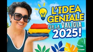 Il trucco GENIALE per il bagaglio a mano (ti cambierà la vacanza!)