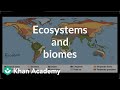 Ecosystems and Biomes Concepts