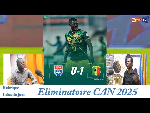 #urgent: Infos du jour/ Eliminatoires CAN 2025 avec Sam Samabaly