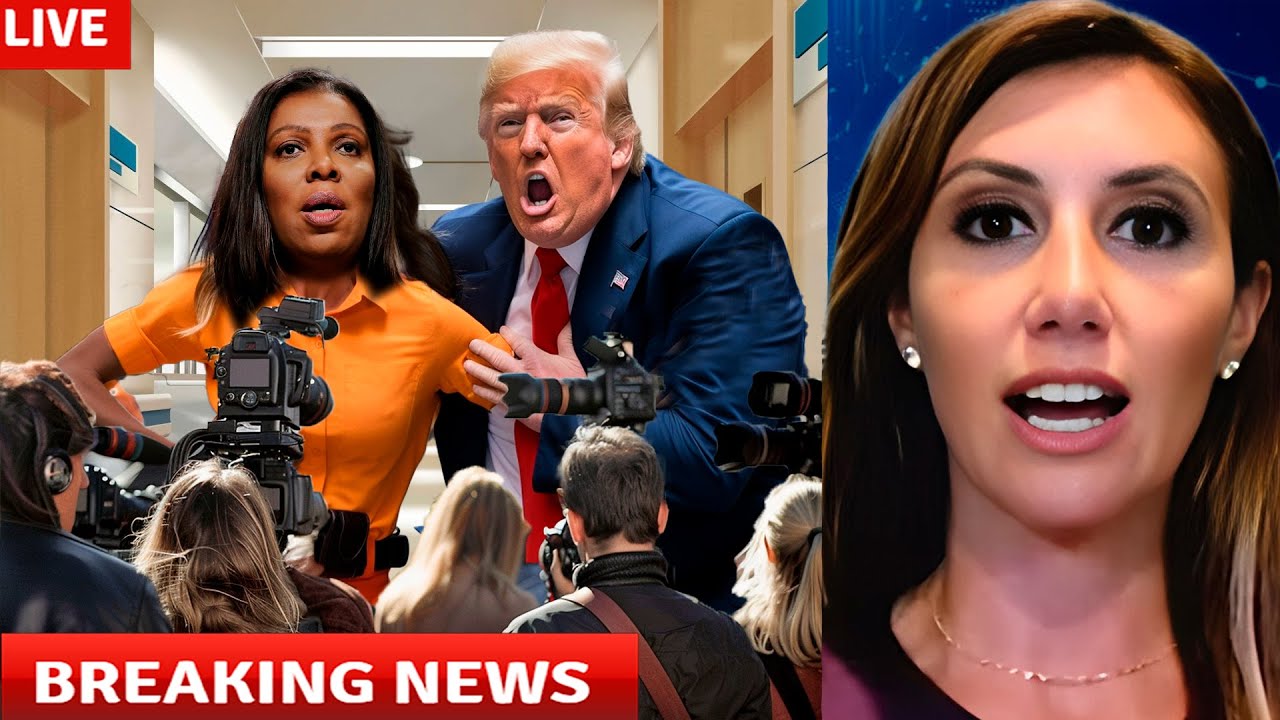 1 Min Ago: Alina Habba & Trump Leaked Evidence That Will Send Letitia James to Jail 