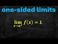 Exploring One-Sided Limits in Functions