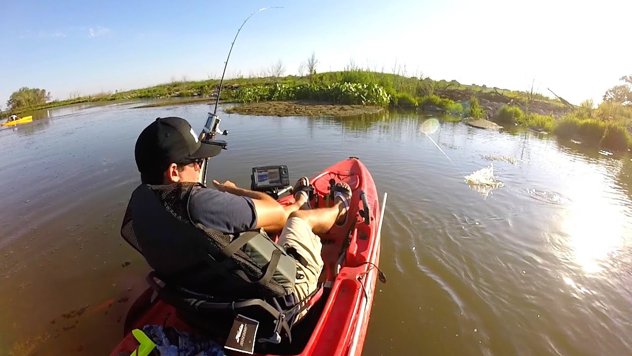 KAYAK BASS FISHING FAIL