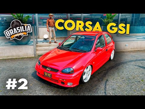 COMPREI um CORSA GSI para FAZER um PROJETO 🏁| BRASILIA RP