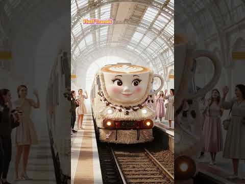 Ballerina Cappuccino Train ✨ All Aboard the Fluffiest Ride of Love!