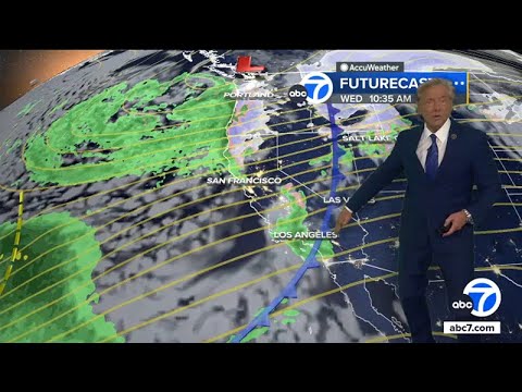 SoCal to see wet Wednesday as first of two storms moves through region