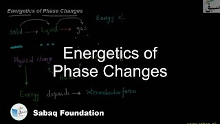 Energetics of Phase Changes