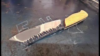 Making a Seax Knife