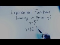 Behavior of Exponential Functions