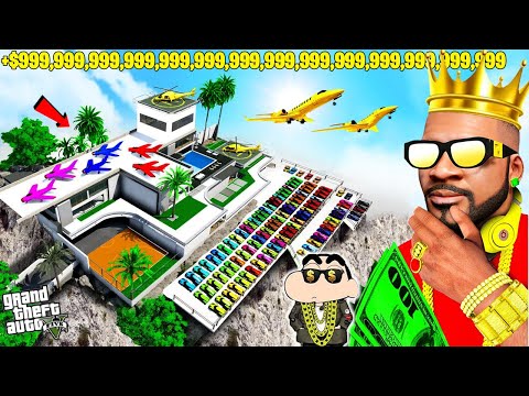 FRANKLIN TOUCH ANYTHING BECOME GOLD || EVERYTHING IS FREE IN GTA 5 | SumitOP