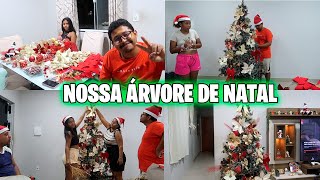 MONTANDO ARVORE DE NATAL 2024- FAMÍLIA ALMEIDA