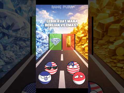 Lebih kuat mana berlian vs emas??