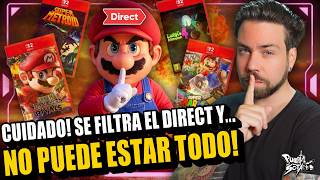 🔥CUIDADO! Están FILTRANDO el NINTENDO DIRECT! Las ESPECTATIVAS son IRREALES! Esto NO VA A PASAR!