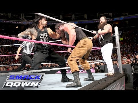 Roman Reigns & Randy Orton vs. Bray Wyatt & Braun Strowman: SmackDown – 8. Oktober 2015