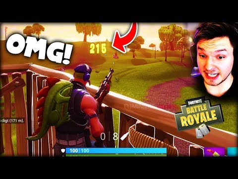DER LÄNGSTE NO-SCOPE HEADSHOT???? - FORTNITE BATTLE ROYALE
