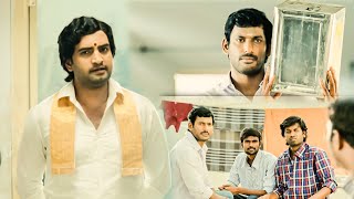 ధీరుడు మాస్ యాక్షన్ & సెంటిమెంట్ సీన్స్ 💥 | Vishal Powerful Heroism 💪 Trisha Glamour Scenes