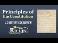 Key Principles of the US Constitution