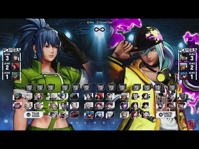 The King of Fighters XV - Team Rampage Warning (CLASSIC Leona) Vs Team Bad Behavior [4K 60FPS]