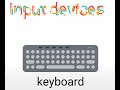 Understanding Input and Output Devices