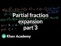 Partial Fraction Decomposition Concepts