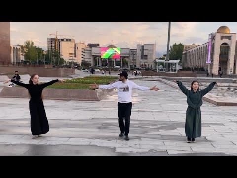 Мадина Лезгинка 2025 Девушки Танцуют Круто Бишкек ALISHKA Madina Lezginka Dance Girls Кыргызстан