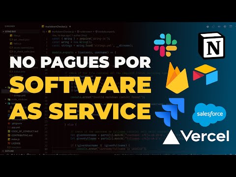 Alternativas Abiertas y Gratis a Software as a Service que todos usamos (SaaS)