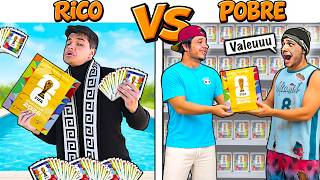 POBRE GANHOU ÁLBUM DA COPA COM 200 FIGURINHAS DE PRESENTE E CHOROU (Episódio 48)