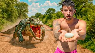 HAY ALGO VIVO DENTRO DE EL HUEVO DE LA PISCINA TOXICA!! 🐊