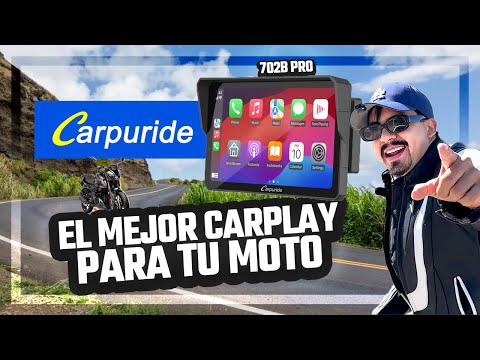 Le puse un CARPURIDE⎚(Carplay) A MI MOTO 🏍️