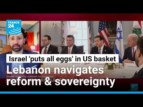 YouTube video thumbnail: Israel-Lebanon Peace Talks: Future Negotiations Depend on 'Confidence-Building Measures'