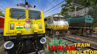SHUNTING + WDG4 Coupling | Intercity Superfast Exp in IR-MSTS | PC GamePlay ! 🚂🚃