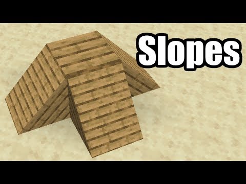 I Added Slopes to Minecraft 1.14