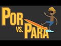 Mastering the Use of Por and Para in Spanish