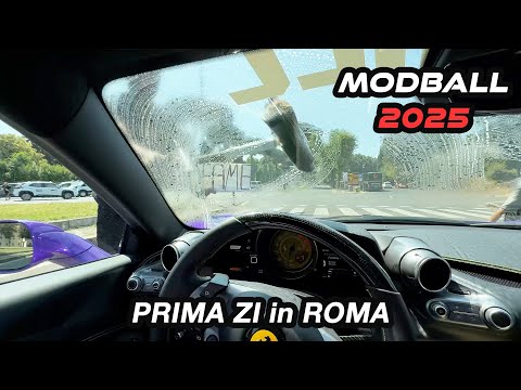 Cu Ferrari F8 la Modball 2025 - Full Gas Pe Autostrada