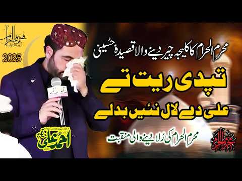 Ahmad Ali Hakim | New Muharram Qaseeda | Tapdi Reet | #muharram2025 #ahmadalihakim