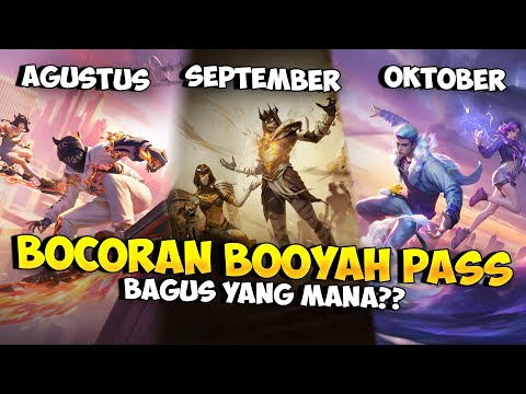 BOOYAH PASS FF SELANJUTNYA !! Bocoran Booyah Pass Bulan Agustus, September & Oktober Terbaru