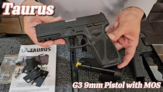 Taurus G3 T.O.R.O 9mm Pistol Unboxing. #9mmpistol #taurus