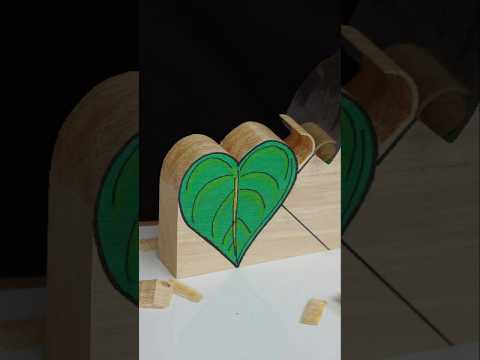 Heart shaped leaves