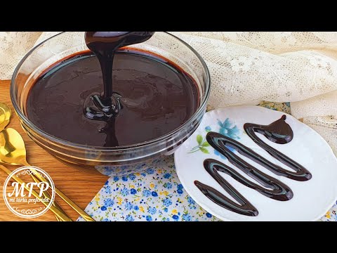 SIROPE DE CHOCOLATE CASERO | Salsa de chocolate | Mi tarta preferida