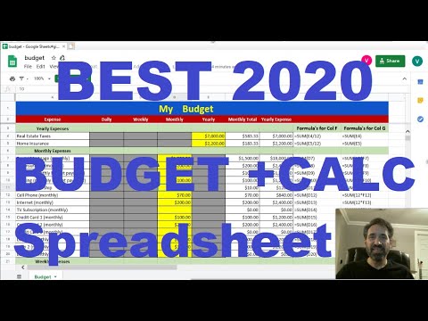 Best FREE Budget Spreadsheet for 2020 - Forecast Your...