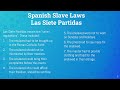 Slave Codes and Their Impacts