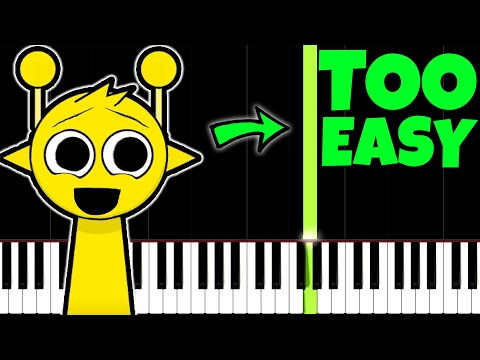 SPRUNKI SOUNDS, but it's TOO EASY, I'm 99% sure YOU CAN PLAY THIS!