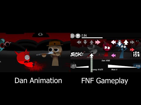 Sprunki Incredibox Part 5 | Game/Cover x FNF Animation Comparison