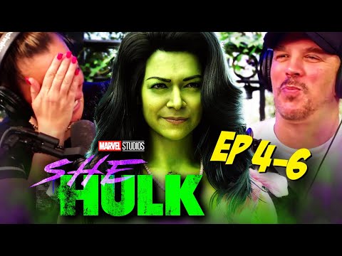 SHE-HULK: ATTORNEY AT LAW (2022) | Ep. 4-6 Reaction! | First Time Watch! | Marvel