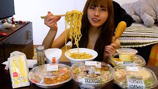 【大食い】お昼ご飯はセブンイレブン