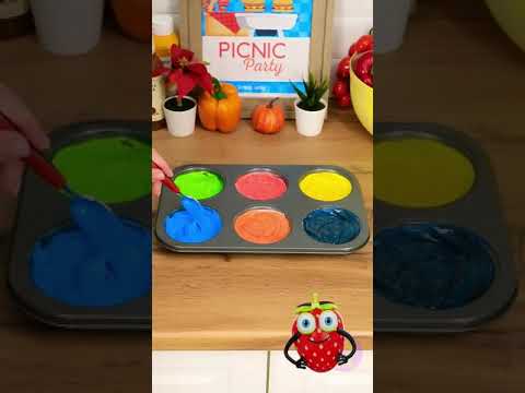 Edible paints for your kids ?? || AMAZING TRICKS FOR SMART PARENTS #shorts