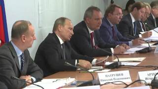 Президент провёл заседание Военно промышленной комиссии