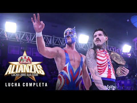 LUCHA COMPLETA: Dominik Mysterio y El Grande Americano vs. D...